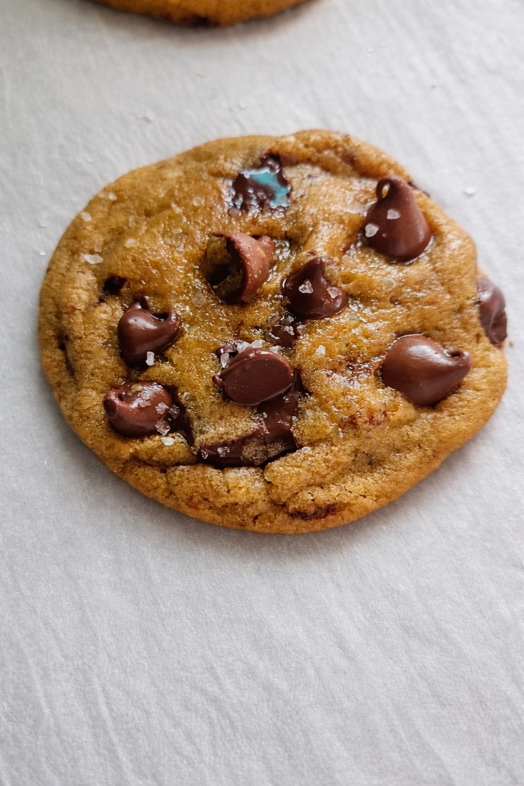 Loaded chocolate chip cookie